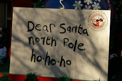 santa letter photo