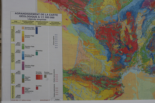 geological map photo