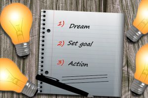 Project planning: dream set goal, action