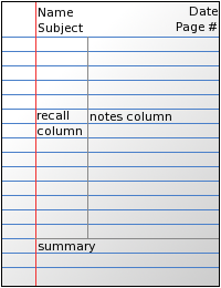 Cornell notes