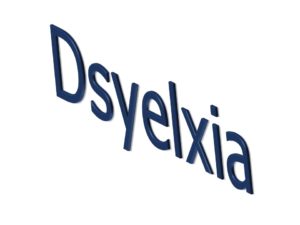 Dyslexia (with the 's' and 'y' transposed)