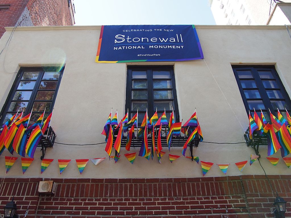 The Stonewall Inn is today a monument to the LGBTQ+ Pride movement
