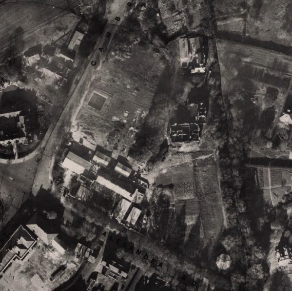 Digitised aerial photography of 1940s England and Wales