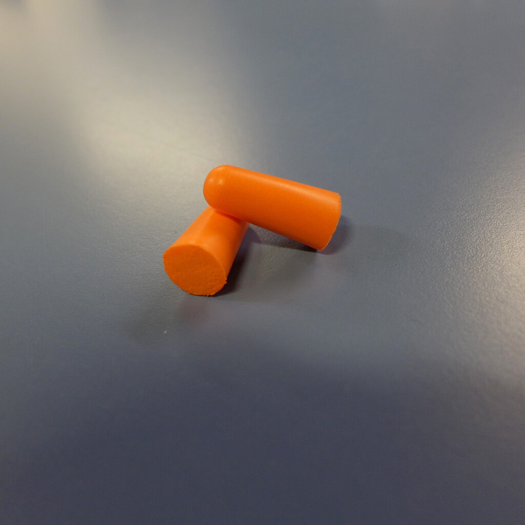 Sound cancelling reusable earplugs