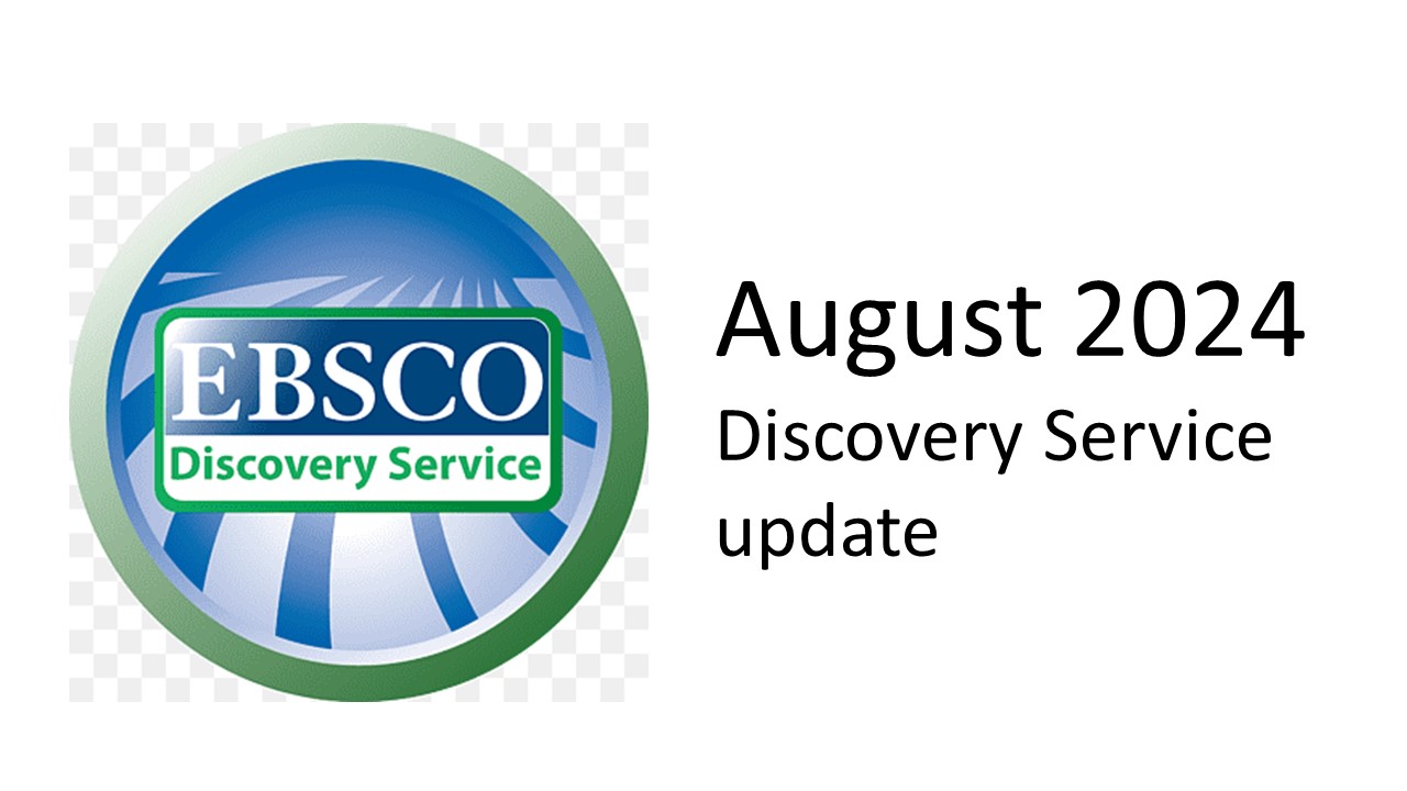 Quality of life enhancements to Discovery and EBSCO ebooks