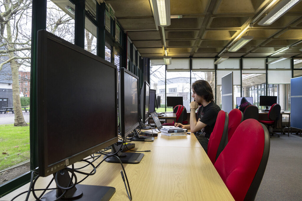 Computers in the Postgraduate Study Suite