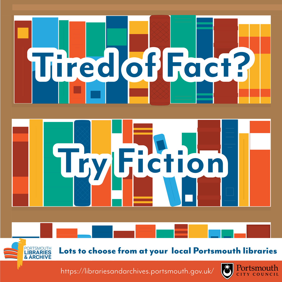 Tired of fact?  Try fiction!