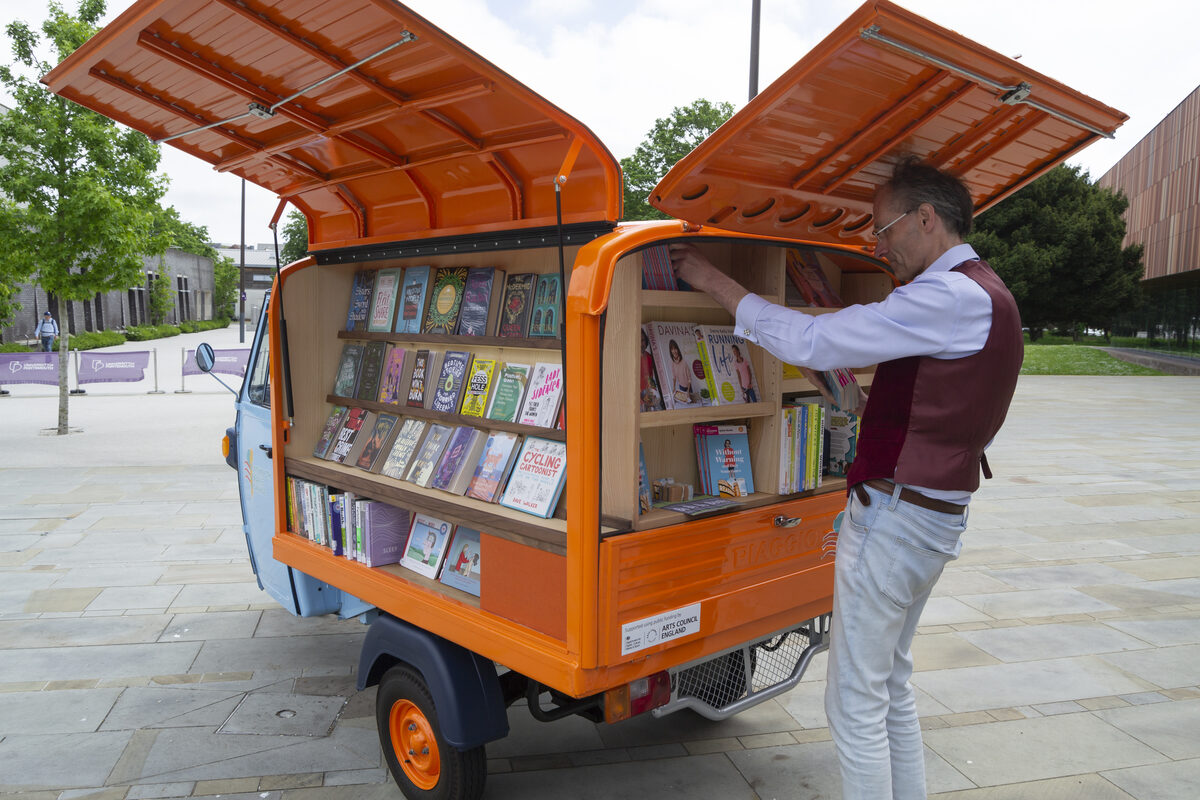 Public library popping up on campus